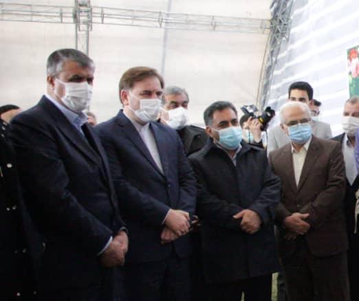 وزیر راه و شهرسازی از طرح راه آهن رشت – انزلی بازدید کرد.