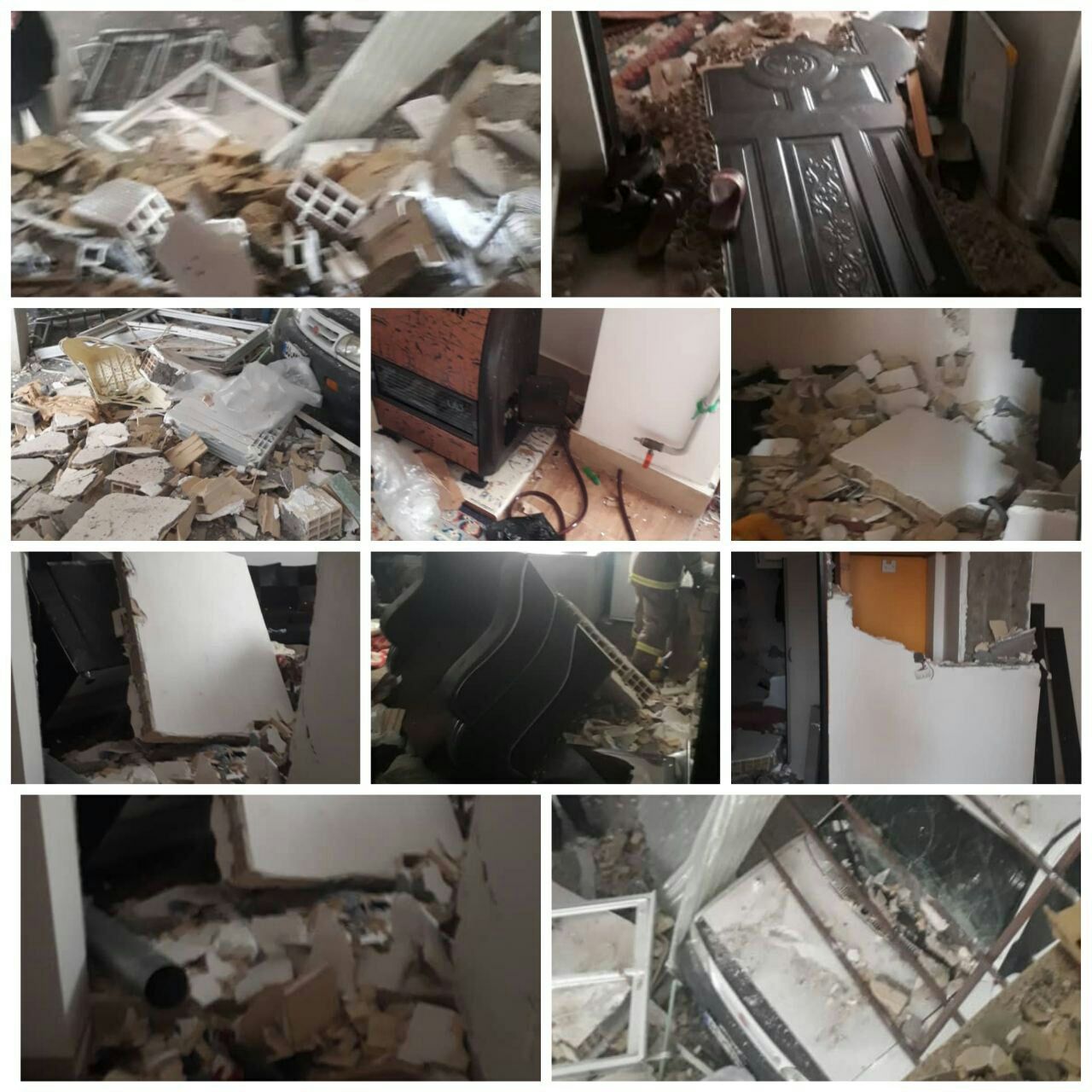 گاز شهری موجب انفجاریک واحد آپارتمان در صومعه سرا شد.