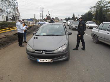 تردد خودروها با پلاک غیربومی در گیلان  ممنوع است.